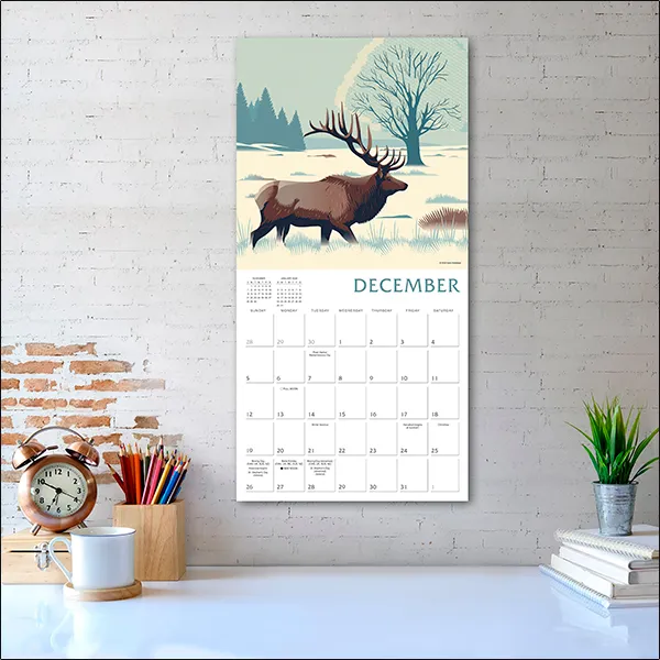 Sellers Publishing Mountain Life 2027 wandkalender natuur
