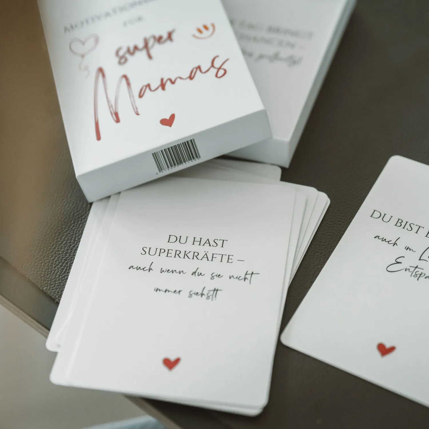 Lilly Braun Mama motivatiekaarten box 40 stuks kraamcadeau