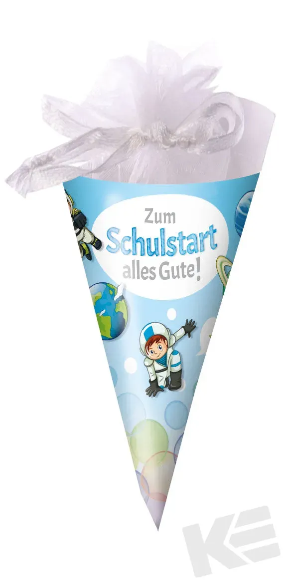 Kurt Eulzer 01-0635 mini schultüte astronaut 12 cm