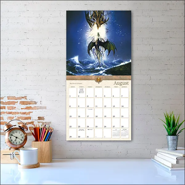 Sellers Publishing Dragons by Ciruelo 2027 wandkalender draken