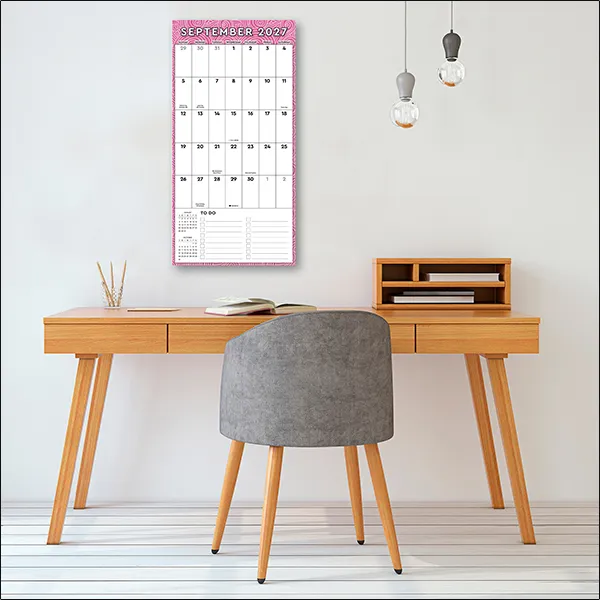 Sellers Publishing The Great Big Grid 2027 wandplanner 17 maanden