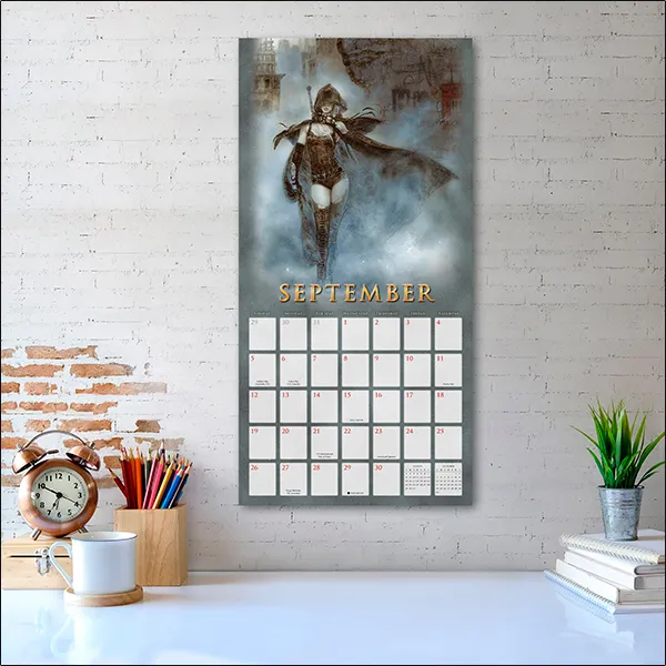 Sellers Publishing Royo 2027 wandkalender fantasy vrouwen