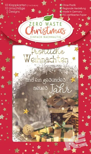 Kurt Eulzer 22-5790 kerstkaarten 10 stuks zero waste