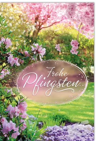 Kurt Eulzer 14-1042 pinksterkaart lentebloemen per stuk