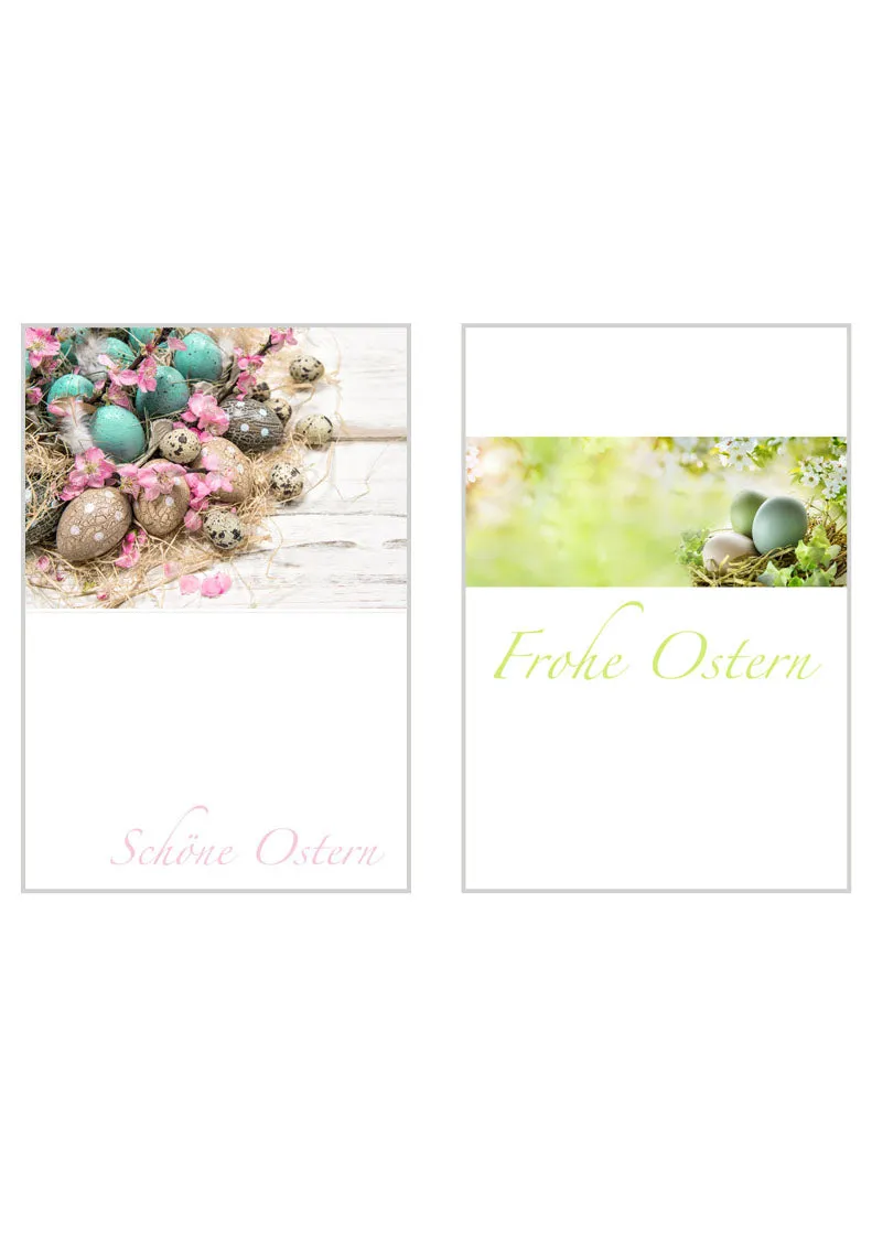 Edition Seidel 20529 paaskaarten set 12 met envelop
