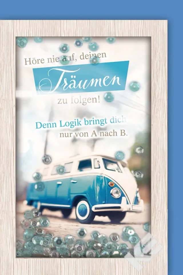 Kurt Eulzer 41-1351 3D wenskaart bus VK1