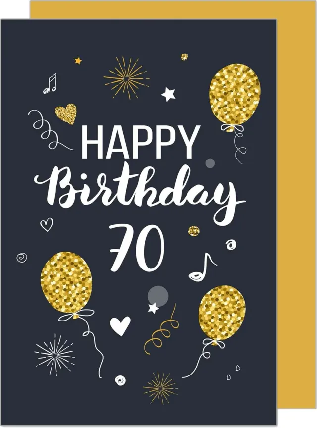 Edition Seidel GZ346-70 verjaardagskaart 70 jaar