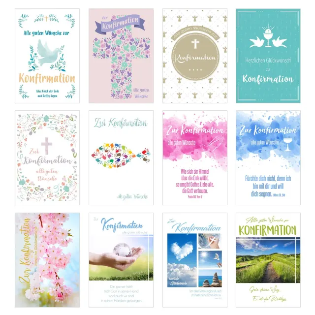 Edition Seidel 20505 communiekaarten set 12 met envelop