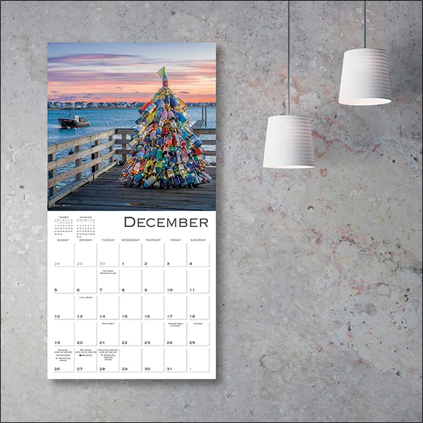 Sellers Publishing The Light of New England wandkalender 2027