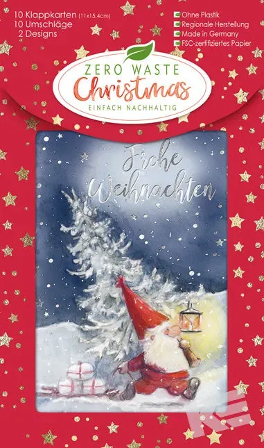 Kurt Eulzer 22-5776 Zero Waste Christmas kerstkaart 10 stuks