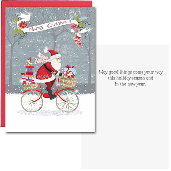 Sellers Publishing Christmas C9224S kerstkaart engels