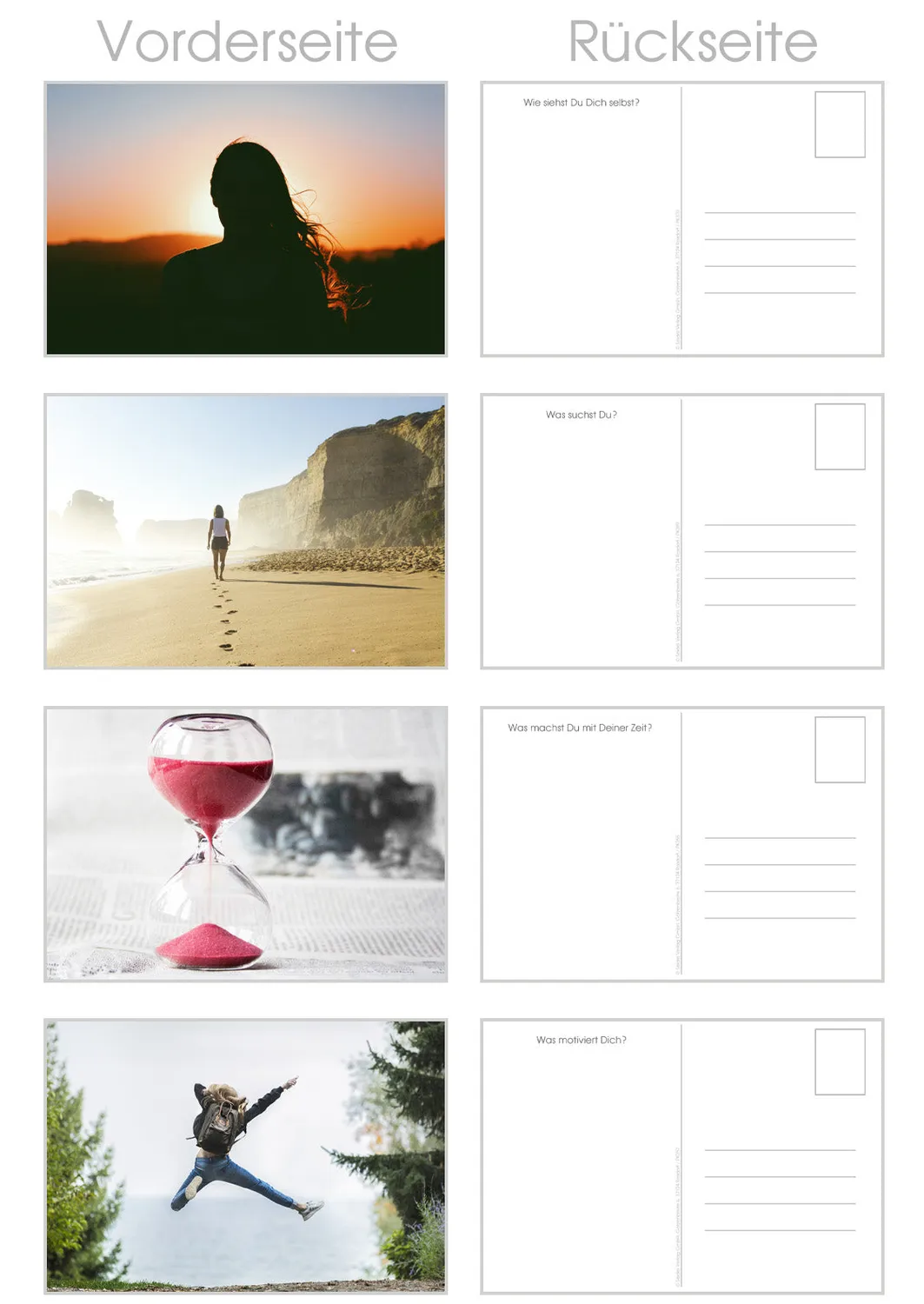 Edition Seidel 20241 postkaarten set 50 motivatie coaching