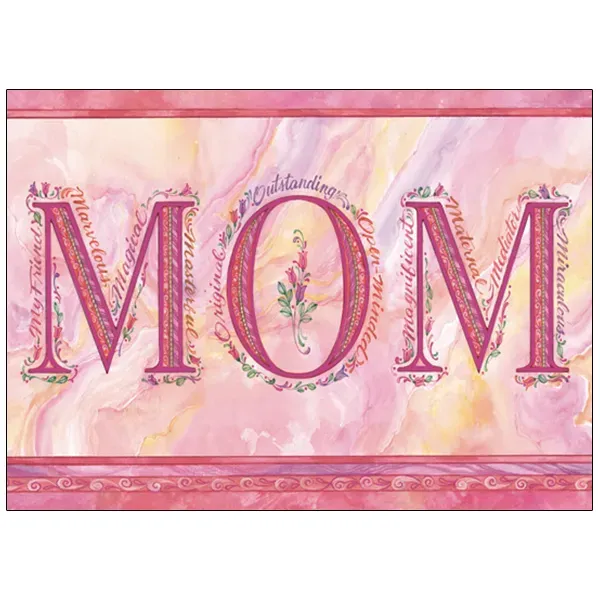 Sellers Publishing Mother's Day M6513D wenskaarten 4 stuks moederdag