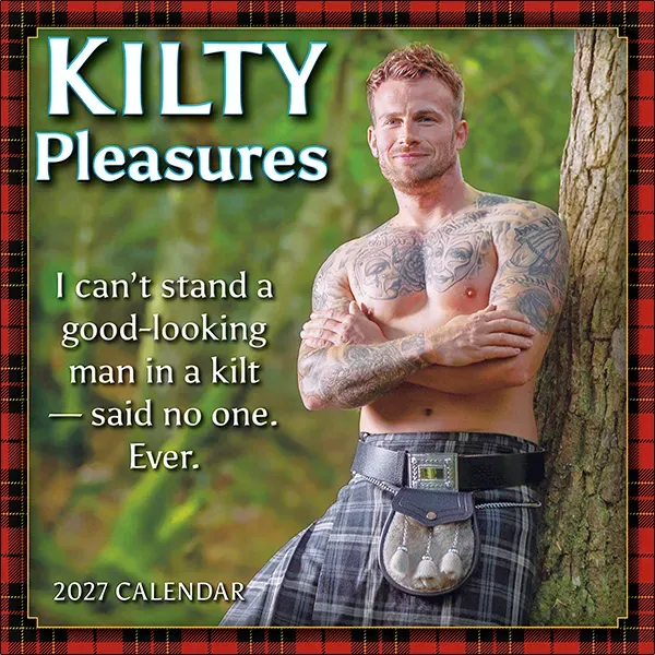 Sellers Publishing Kilty Pleasures 2027 kalender