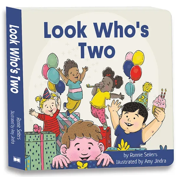 Sellers Publishing Look Who's Two kinderboek 2 jaar rijm