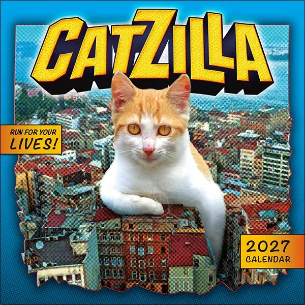 Sellers Publishing Catzilla 2027 wandkalender katten