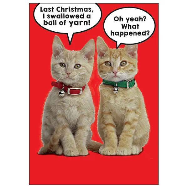 Sellers Publishing Christmas Humor C7932A kerstkaart 6 stuks grappig