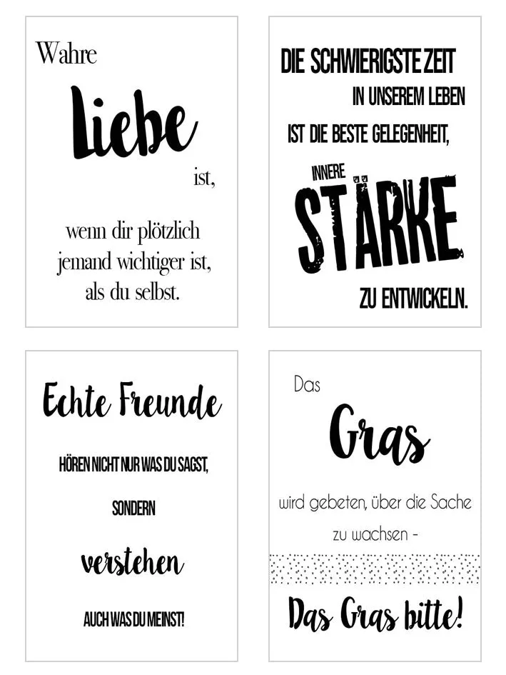 Edition Seidel Leben & Momente 20542 postkaarten set 25 spreuken