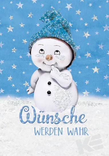 Kurt Eulzer 23-4616 cadeauhanger 3 stuks sneeuwman