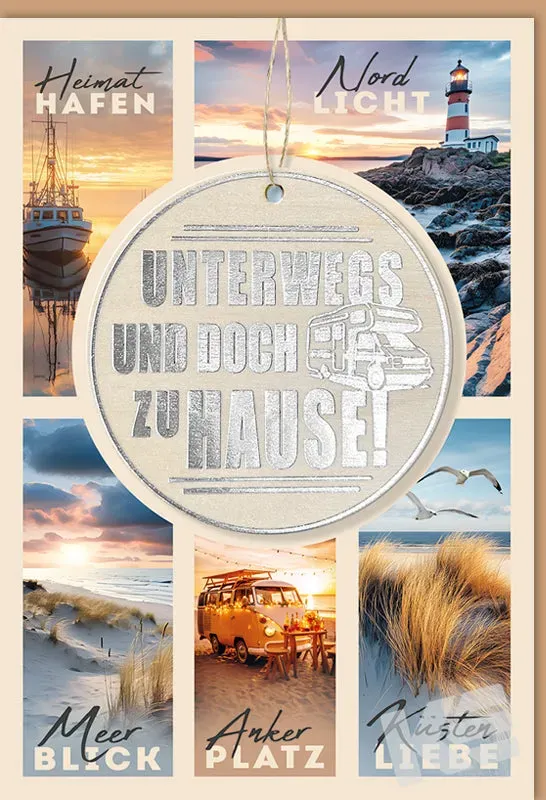 Kurt Eulzer Goodies 97-4113 wenskaart maritiem hout