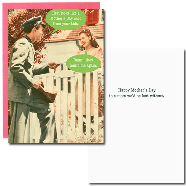 Sellers Publishing Moederdag wenskaart humor M3944A