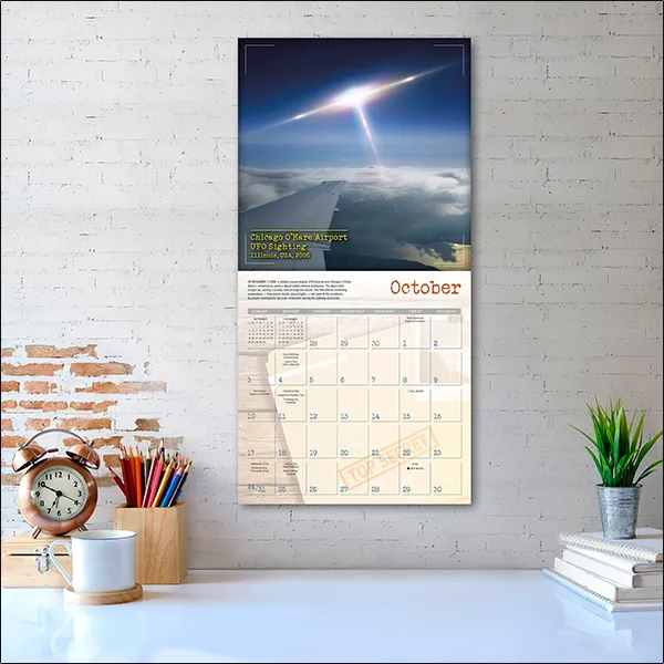 Sellers Publishing Sightings 2027 wandkalender UFO