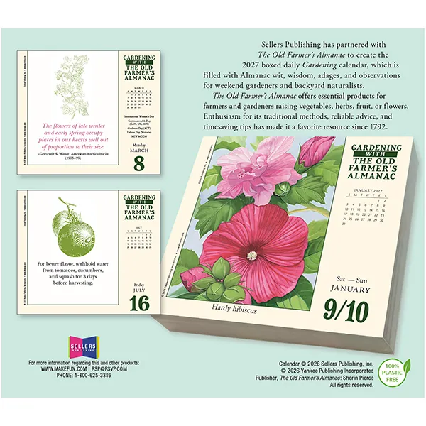 Sellers Publishing Old Farmer’s Almanac tuinkalender 2027
