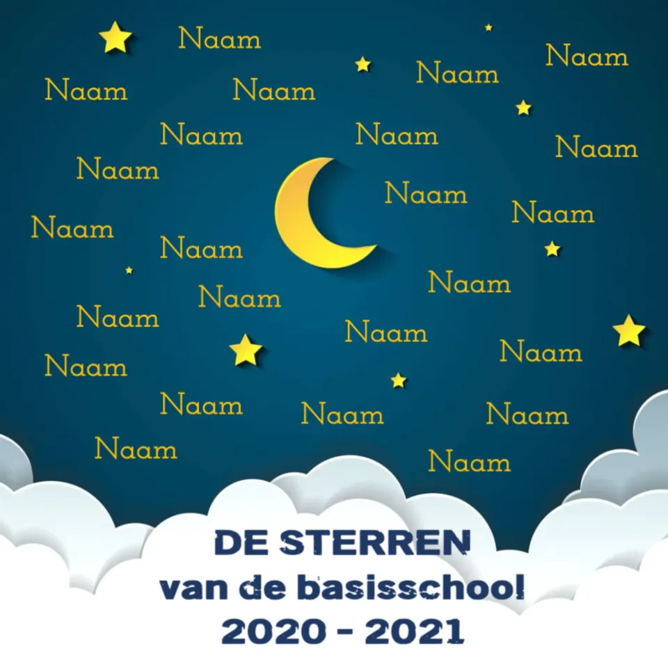 Gozi Stoeptegel Groep 8 Maan afscheidstegel persoonlijk