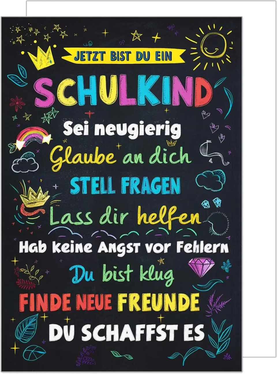 Edition Seidel Premium schoolstartkaart ES148 met envelop