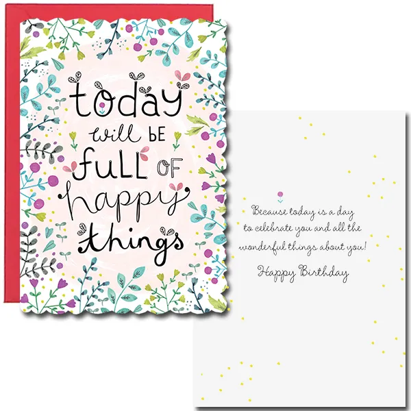 Sellers Publishing Birthday B5477S verjaardagskaart vrolijk