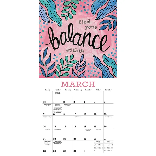 Sellers Publishing A Year of Hope and Inspiration 2027 minikalender