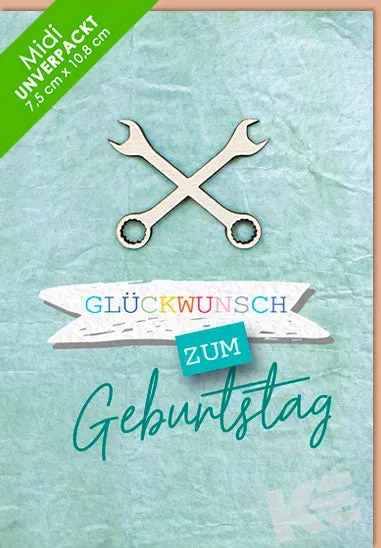 Kurt Eulzer 45-5165 Great Nature minikaart met hout