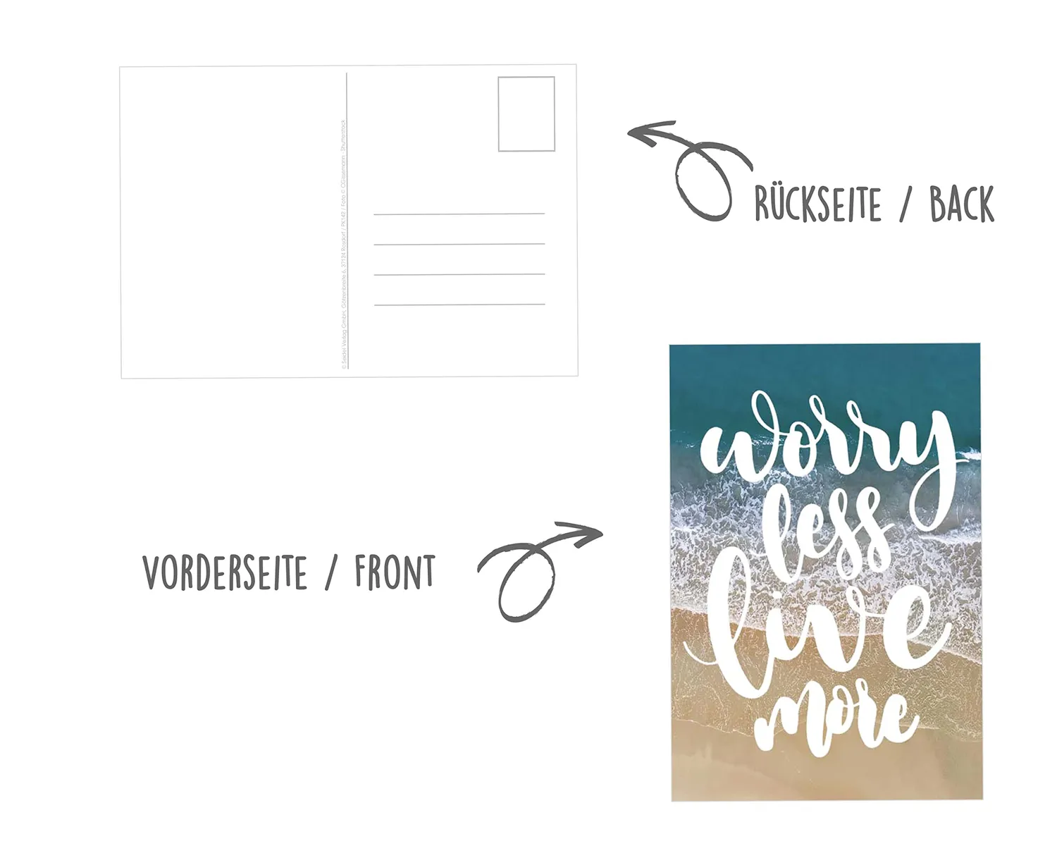Edition Seidel Leben & Momente 21226 postkaarten set 100 spreuken