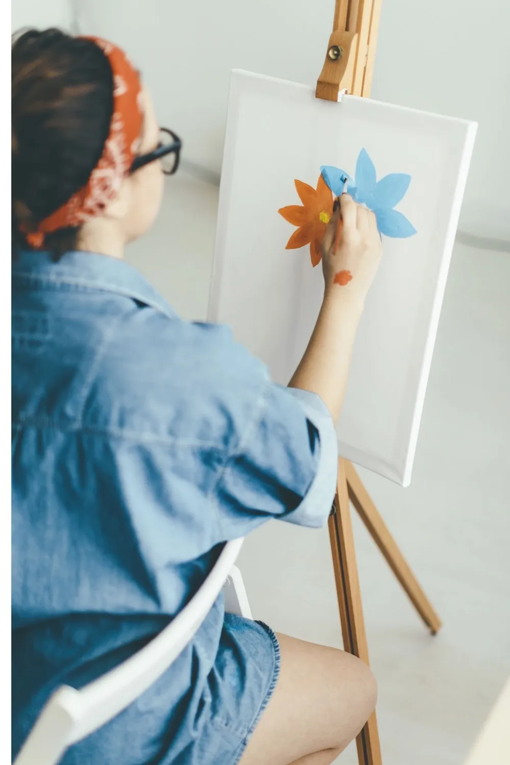 Blad & Beeld Canvas schilderen kinderworkshop kids