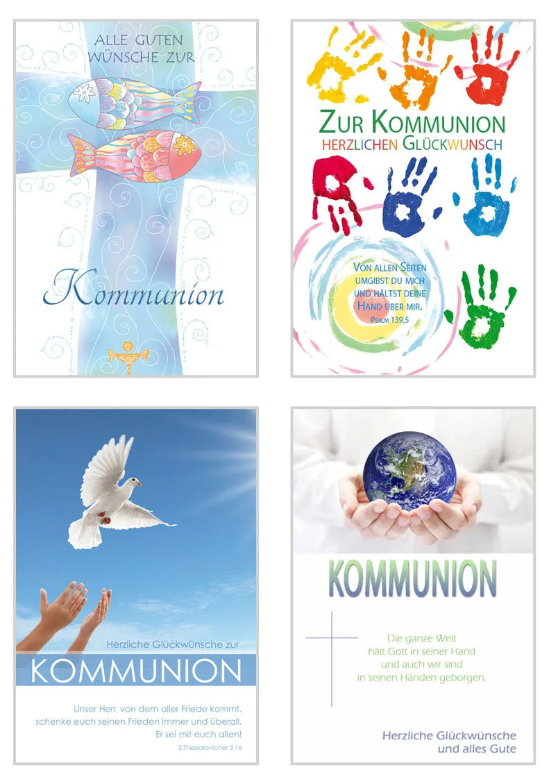 Edition Seidel 20517 communiekaarten set 12 met envelop