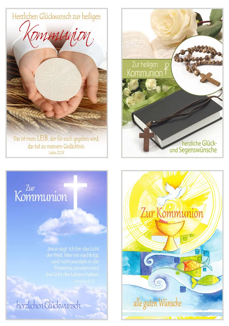 Edition Seidel communiekaarten set 12 met envelop (20163)