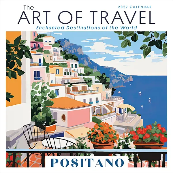 Sellers Publishing The Art of Travel 2027 wandkalender