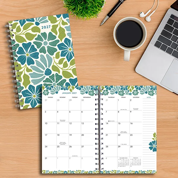 Sellers Publishing Wildflower Whimsy 2027 weekagenda