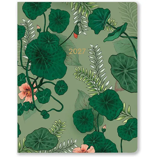 Sellers Publishing Greenery High Note 2027 maandplanner botanisch