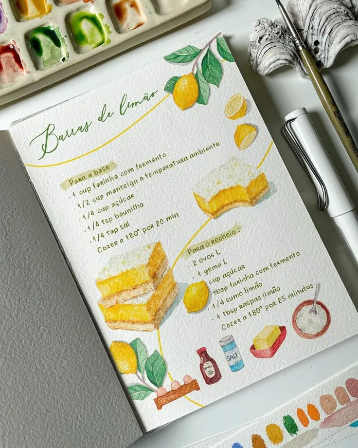 Blad & Beeld Recept tekenen workshop met illustratie
