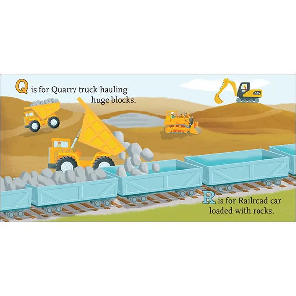 Sellers Publishing ABCs Trucks Boats Trains Planes kinderboek rijm