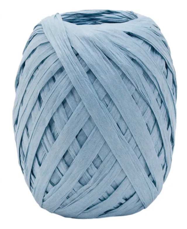 Kurt Eulzer 02-0542 raffia lint lichtblauw 6 x 30 m