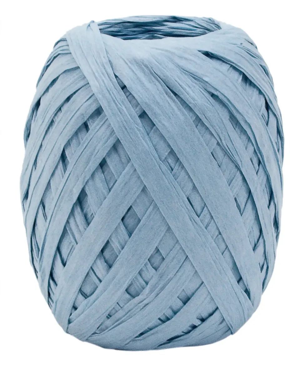 Kurt Eulzer 02-0542 raffia lint lichtblauw 6 x 30 m