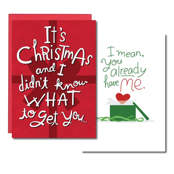 Sellers Publishing Christmas Husband C3072A kerstkaart 3 stuks