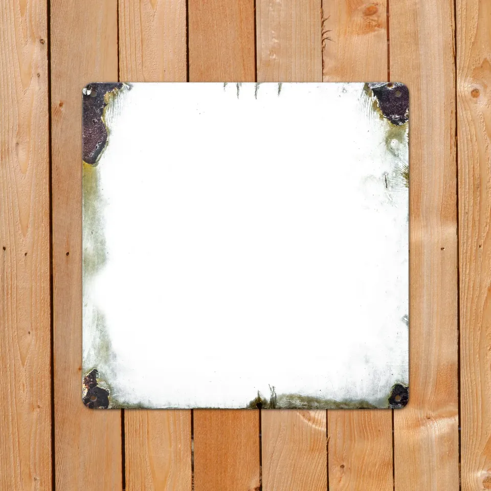 Gozi Roest Medium metalen bord 30x30cm roestlook