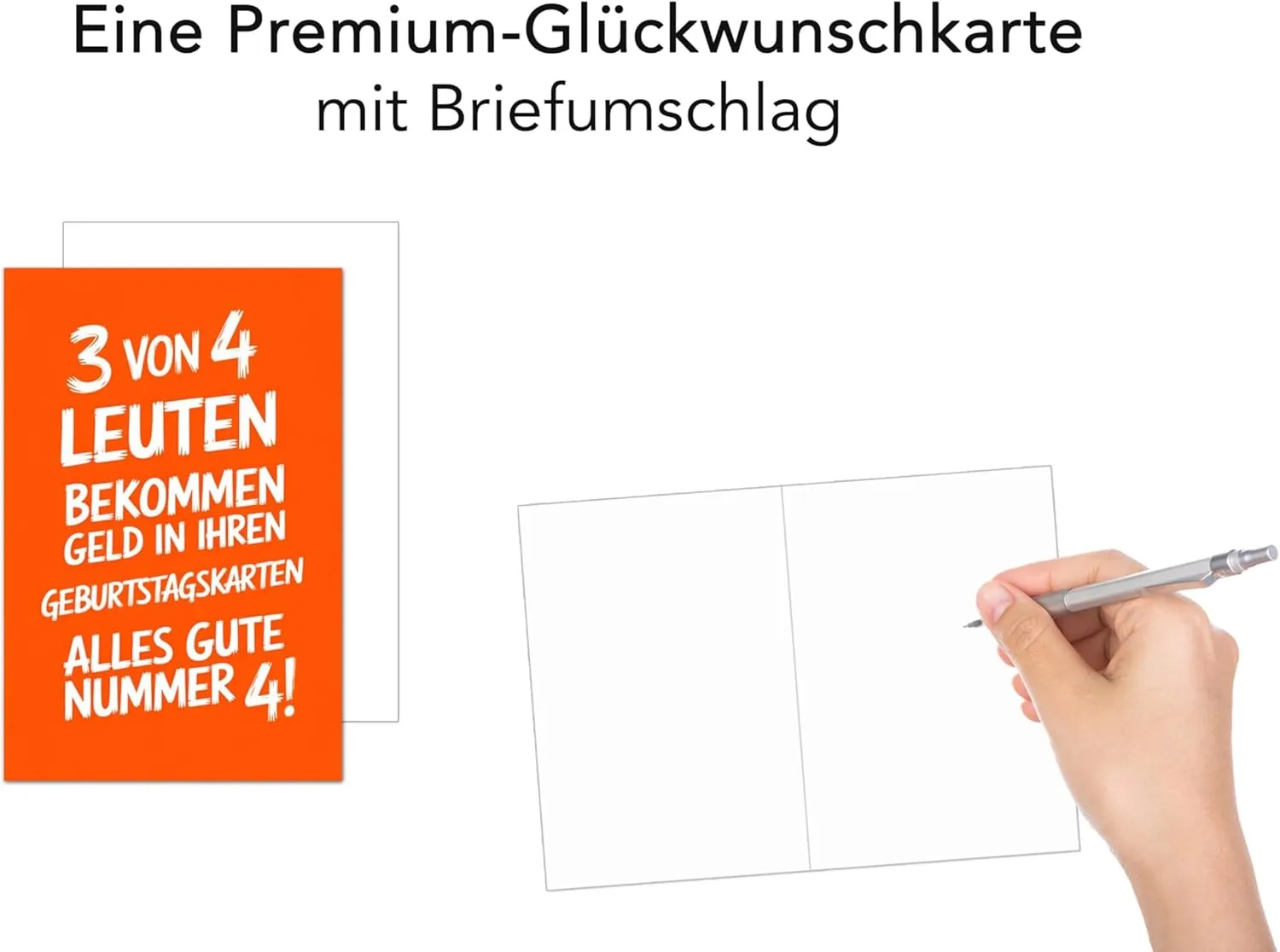 Edition Seidel G3620 SW024 verjaardagskaart met envelop grappig