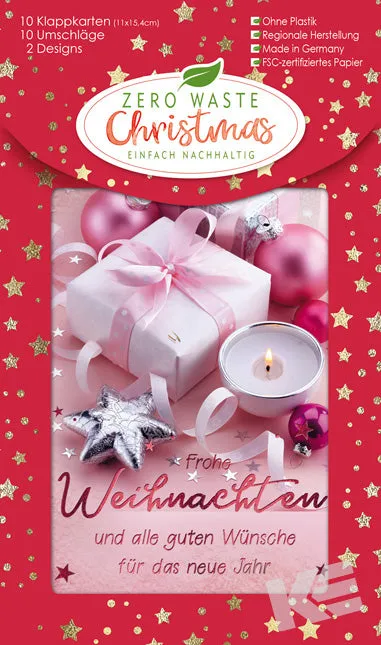 Kurt Eulzer 22-5767 kerstkaarten pakjes 10 stuks met doos