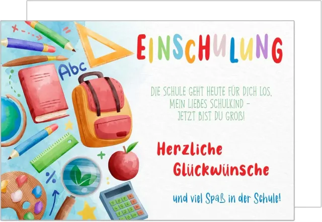 Edition Seidel Premium ES129 inschulingskaart met enveloppe
