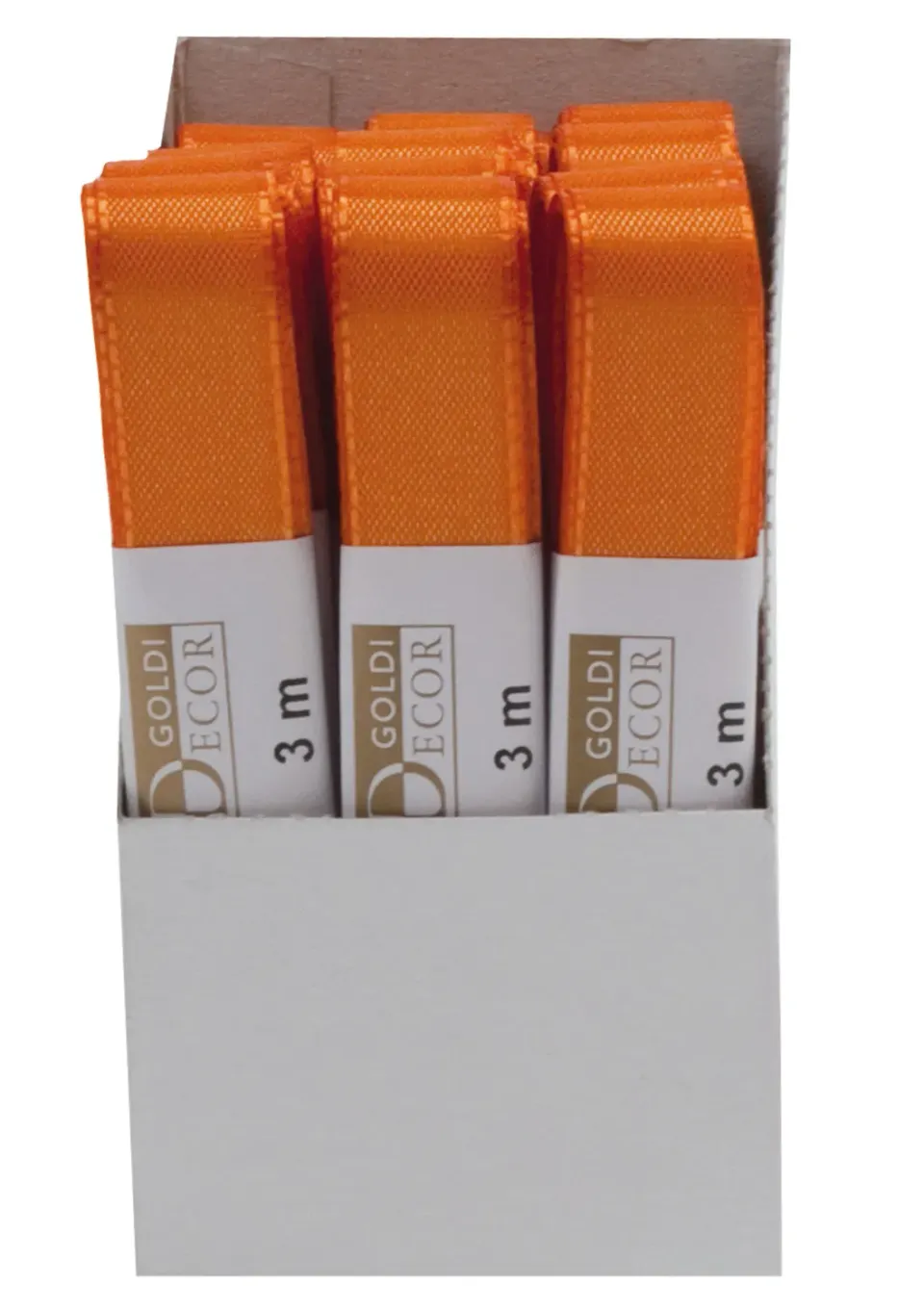Kurt Eulzer 02-0556 taftlint oranje 15 mm x 3 m