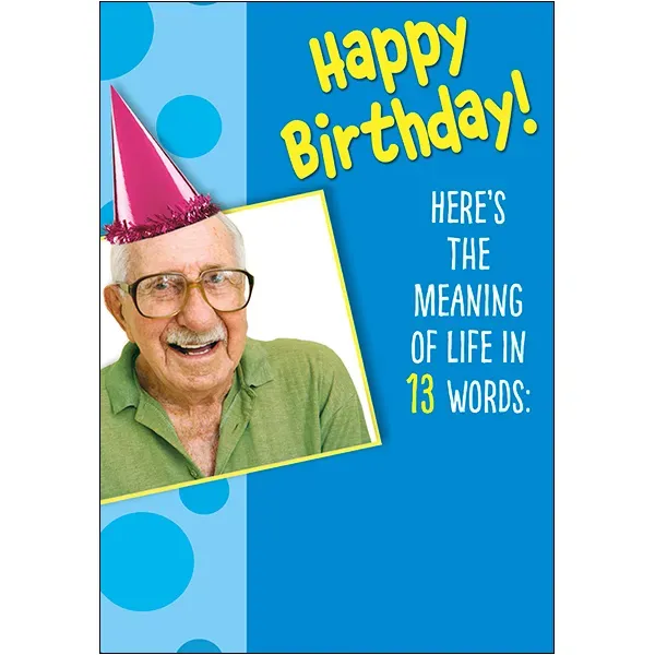 Sellers Publishing Birthday Humor B7355S kaarten 6 stuks brutaal